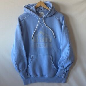 OFFLINE By Aerie Cloud Fleece Hoodie SKI LODGE OFFLINE ALPINE MOUNTAINS Sz XS